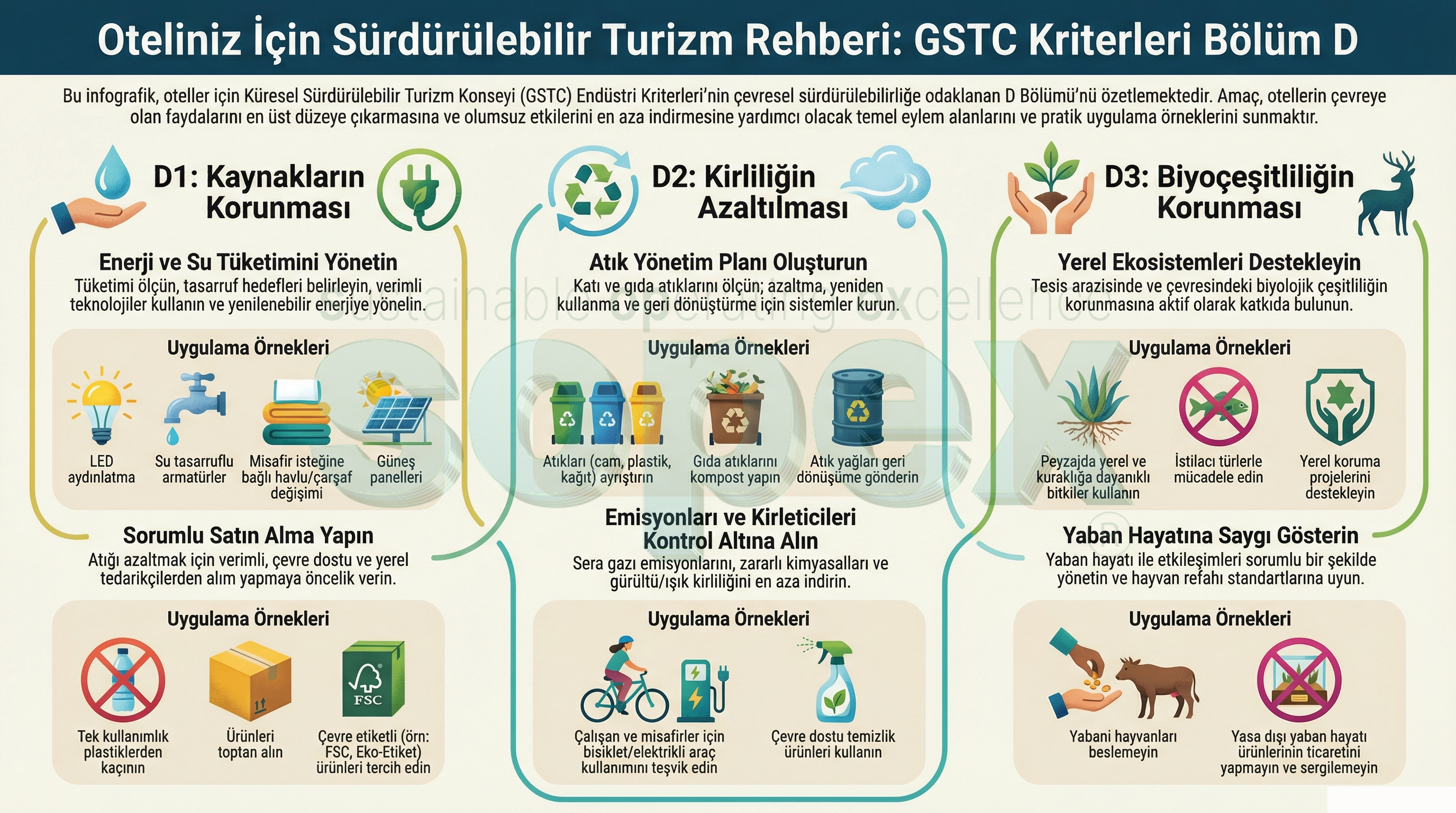 Sürdürülebilir Turizm D Bölümü Standartları